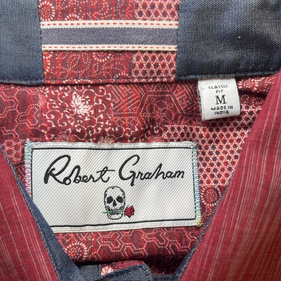 Robert Graham Classic-Fit Suntory Shirt sz M - Picture 5 of 13